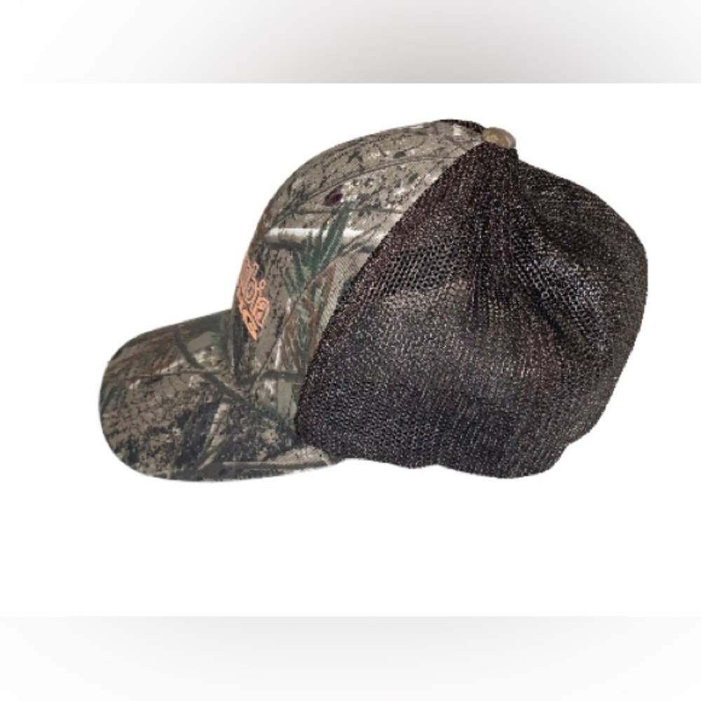 COLUMBIA PFG Camouflage trucker hat men’s size S/m medium - Picture 11 of 14